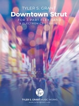 Downtown Strut Concert Band sheet music cover